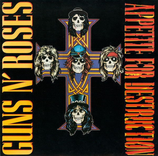 Release: Appetite For Destruction-Vinyl-Japan-1987-P-13556-2596605