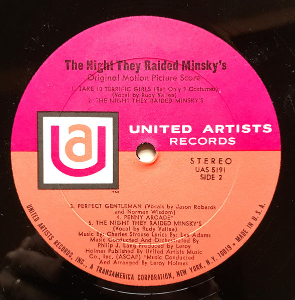 The Night They Raided Minsky's