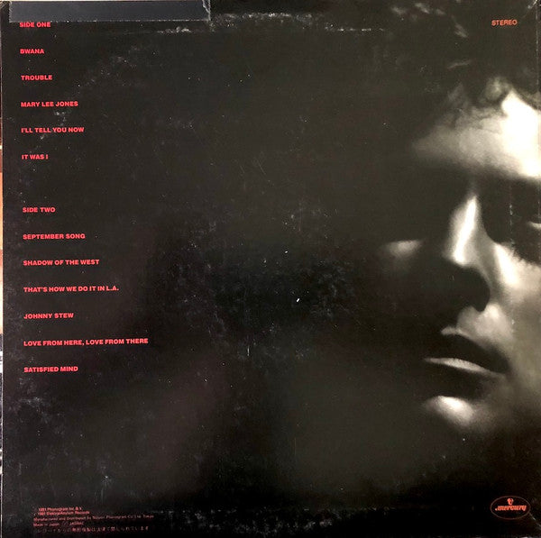 Release: Law And Order-Vinyl-Japan-1981-25PP-33-8459215