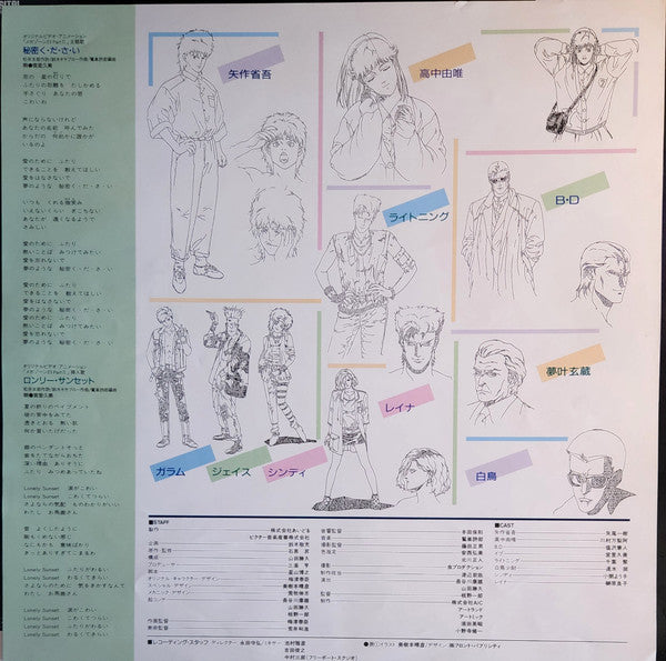 メガゾーン23 Part II 音楽編 オリジナル・サウンドトラック = Megazone Two Three  Original Sound Track Part II