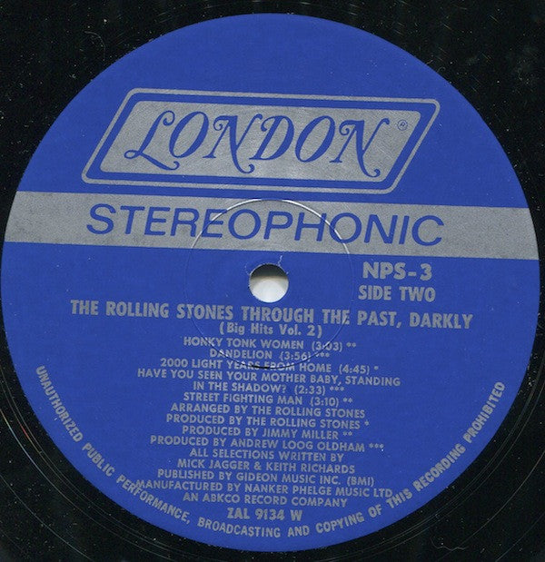 Through The Past, Darkly