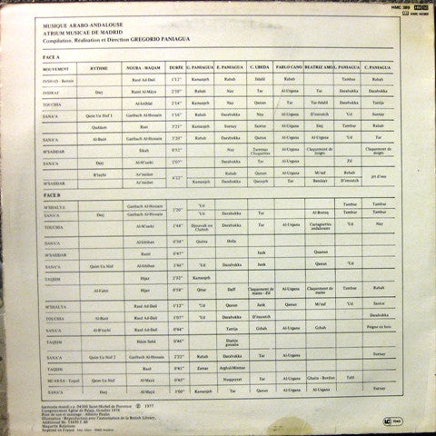 Musique Arabo-Andalouse