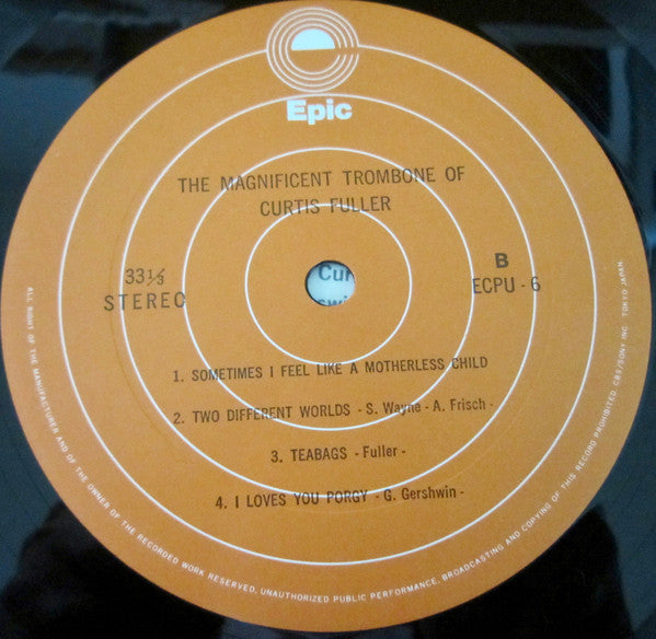 The Magnificent Trombone Of Curtis Fuller