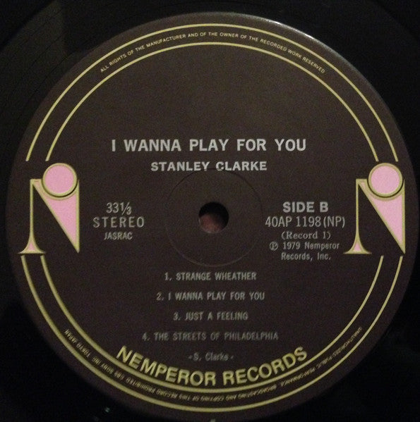 I Wanna Play For You