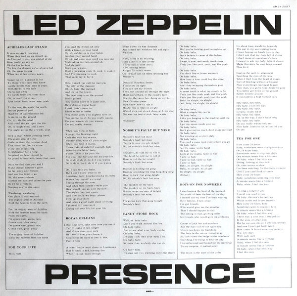 Presence = プレゼンス