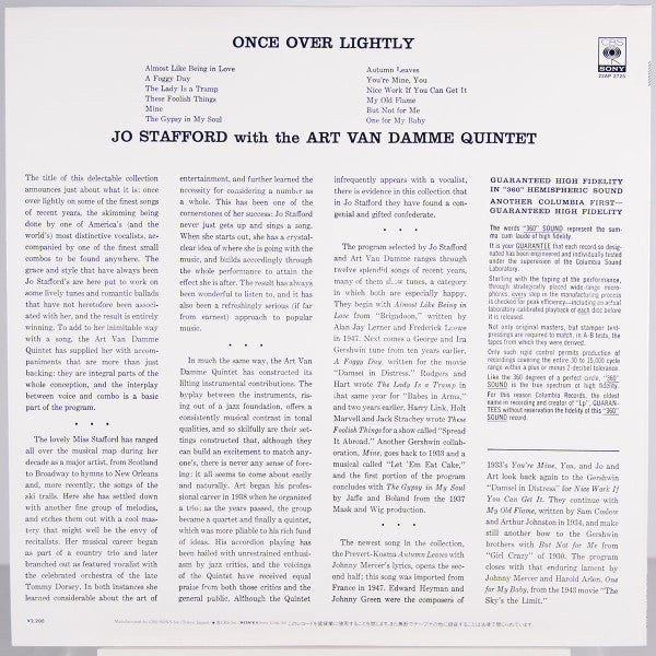 Once Over Lightly