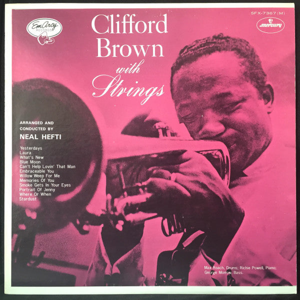 Release: Clifford Brown With Strings-Vinyl-Japan-1974-SFX-7367(M), SFX-7367(M)-9301448