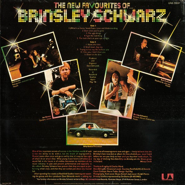 Master Release: The New Favourites Of Brinsley Schwarz by Brinsley Schwarz