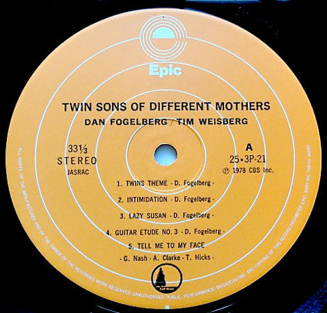 Twin Sons Of Different Mothers