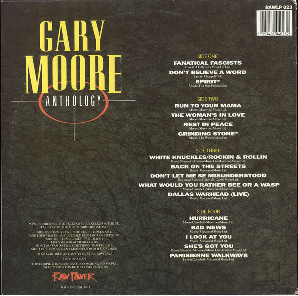 Release: Anthology-Vinyl-UK-1986-RAWLP 023-2582041