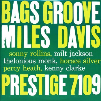 Release: Bags' Groove-Vinyl-US-2009-OJC-245, P-7109-5080322