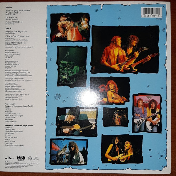 Master Release: I Want Out - Live by Helloween