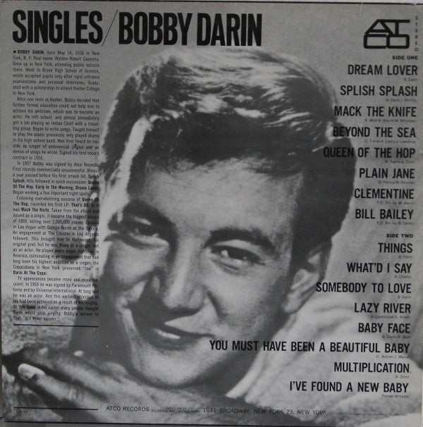 Master Release: Singles by Bobby Darin