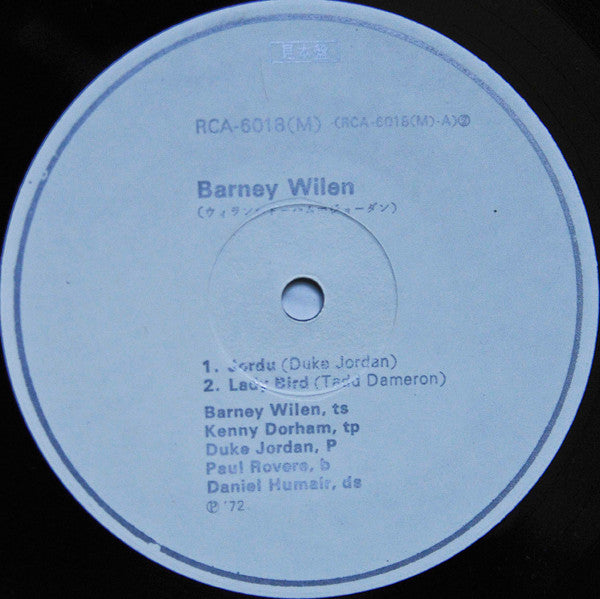 Release: Barney-Vinyl-Japan-1972-RCA-6018 (M)-8581448