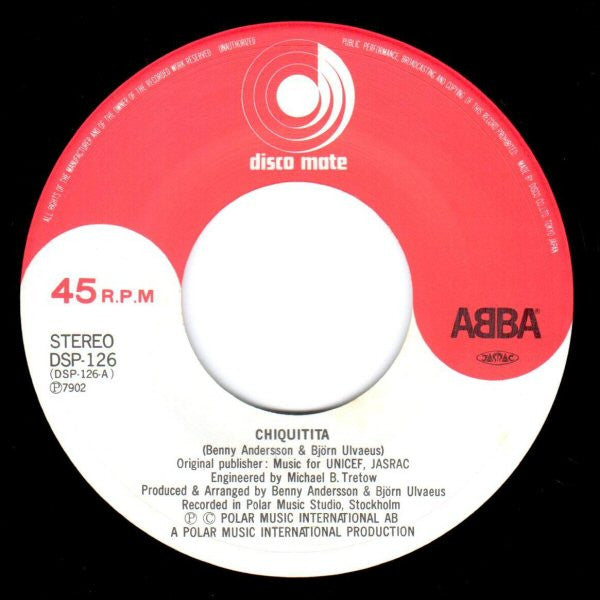 Chiquitita c/w Lovelight