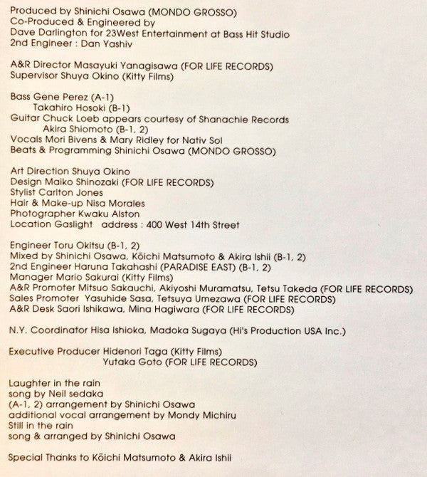 Laughter In The Rain