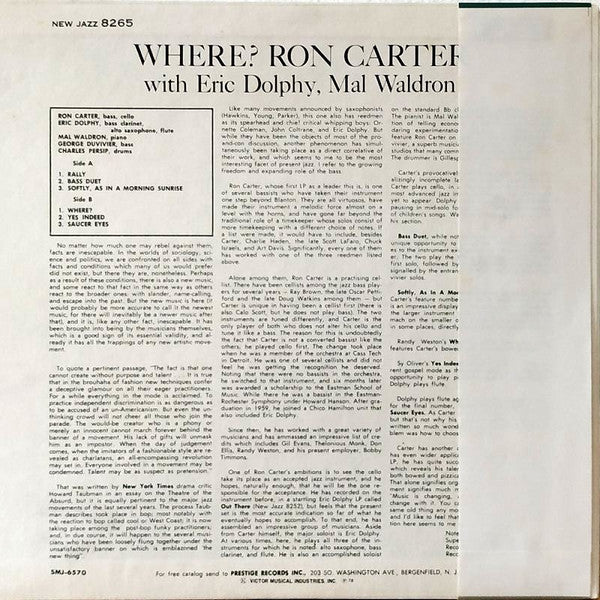 Release: Where?-Vinyl-Japan-1978-SMJ-6570, SMJ-6570-2131712
