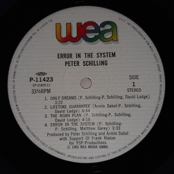 Error In The System