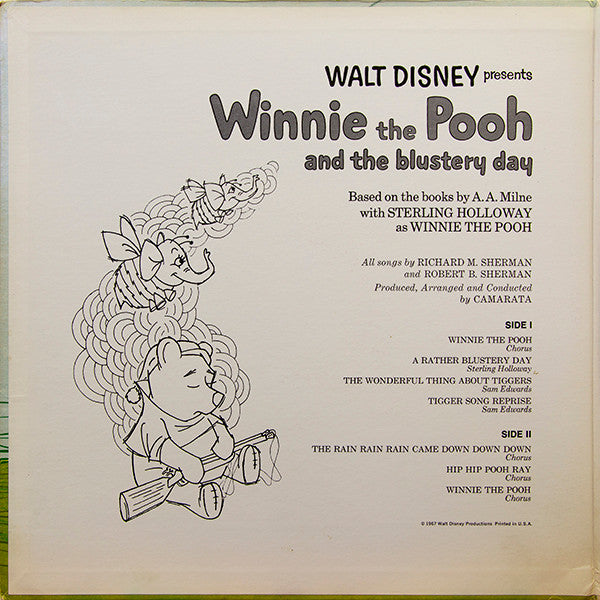 Release: Winnie The Pooh And The Blustery Day-Vinyl-US-1967-ST 3953-8627181