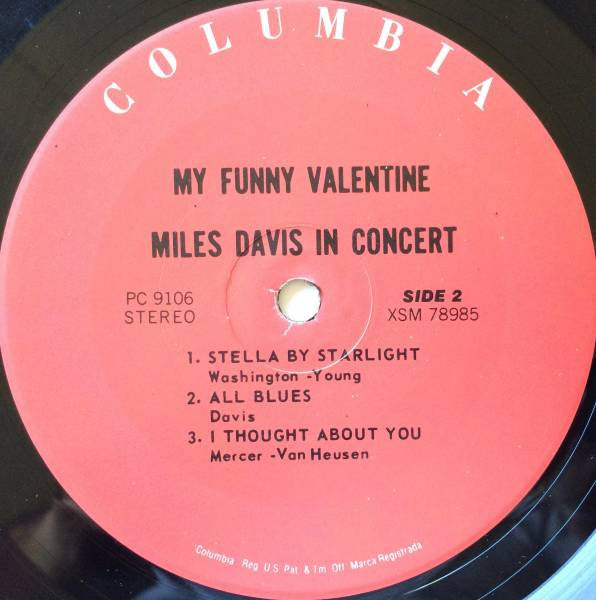 My Funny Valentine - Miles Davis In Concert