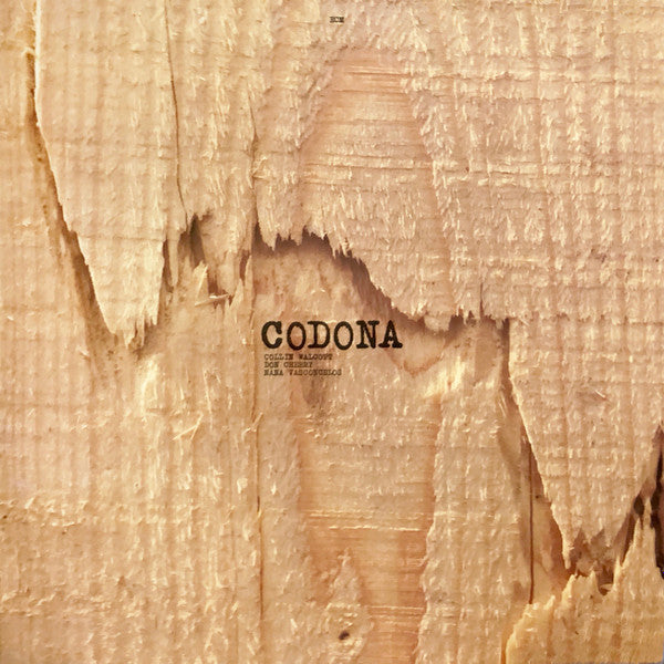 Master Release: Codona by Codona