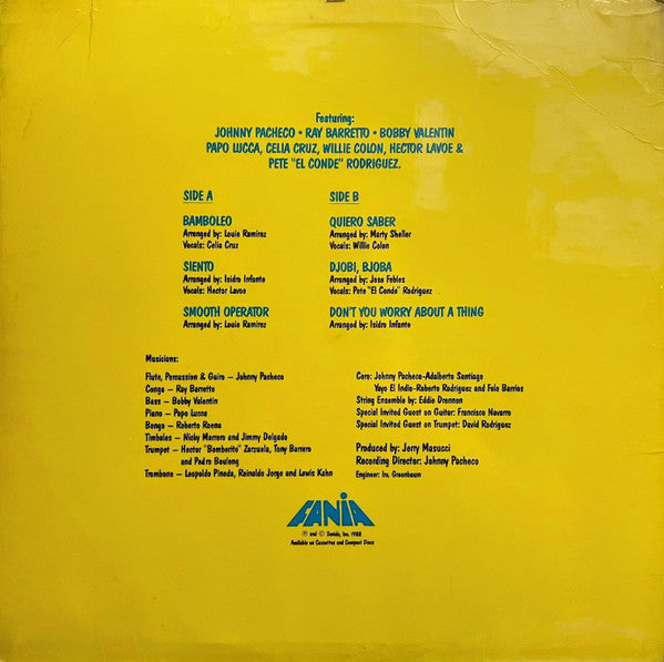 Master Release: Bamboleo by Fania All Stars