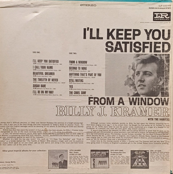 I'll Keep You Satisfied