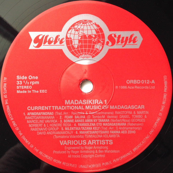 Madagasikara One - Current Traditional Music Of Madagascar