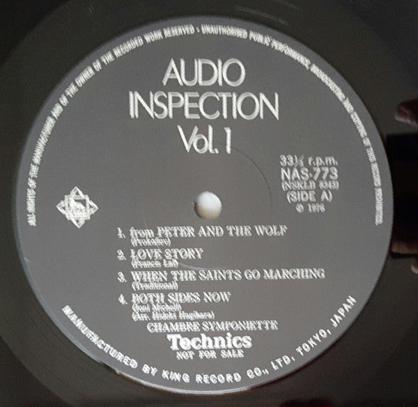Audio Inspection Vol. 1
