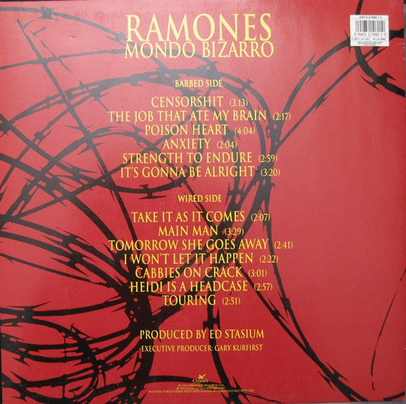 Master Release: Mondo Bizarro by Ramones