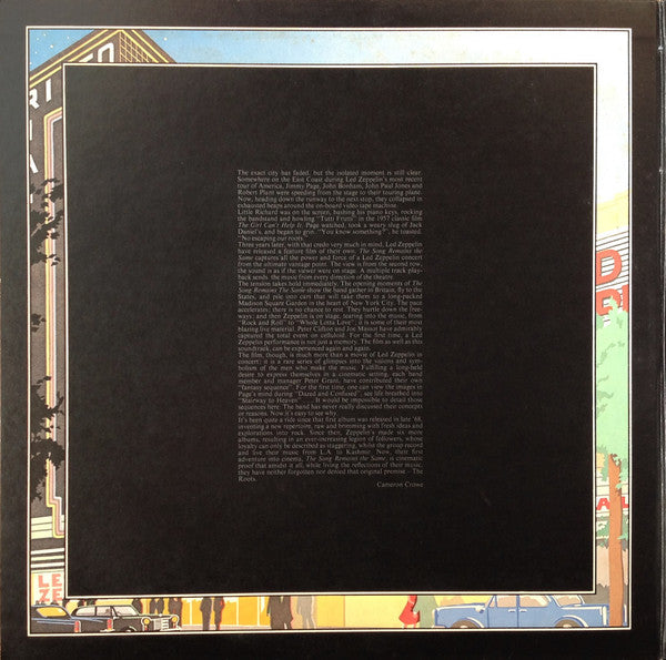 The Soundtrack From The Film The Song Remains The Same