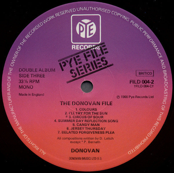 The Donovan File