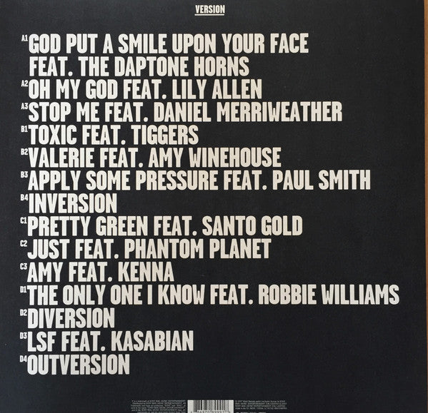 Release: Version-Vinyl-Europe-2015-88697089991-6910755