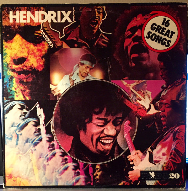 Release: Hendrix (16 Great Songs)-Vinyl-US-1980-P20-606-8461732