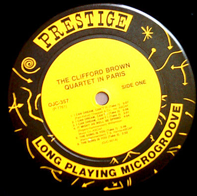 Master Release: The Clifford Brown Quartet In Paris by Clifford Brown Quartet