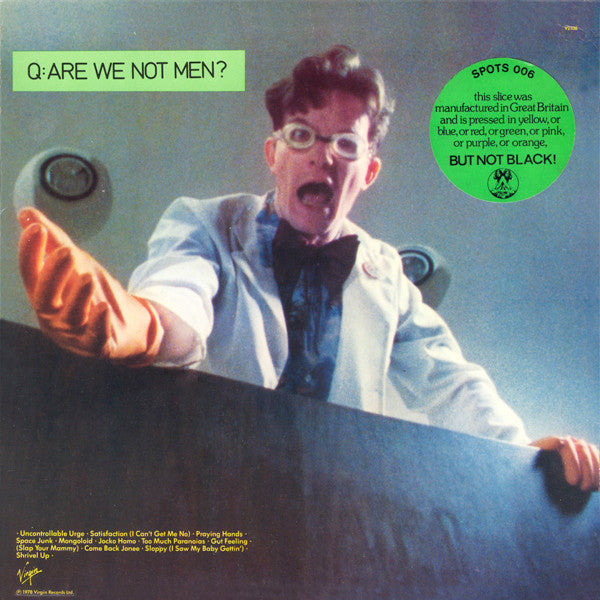 Release: Q: Are We Not Men? A: We Are Devo!-Vinyl-UK-1978-V2106-2681160