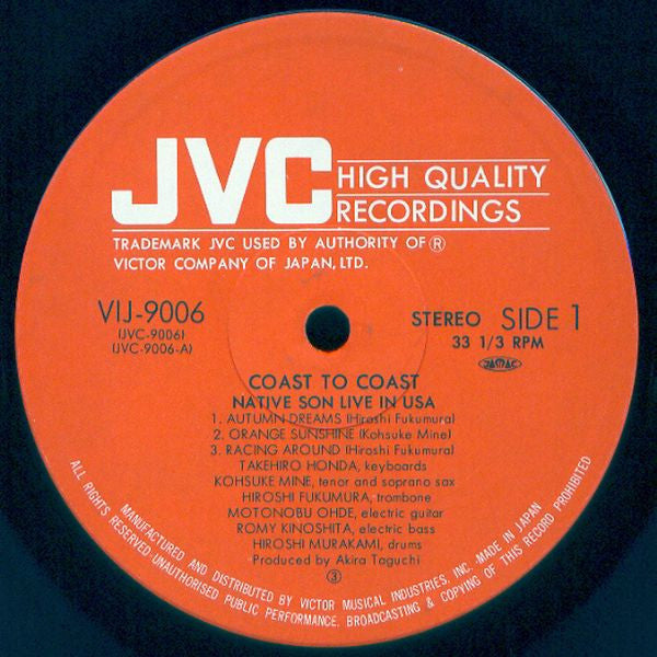 Coast To Coast (Live In USA)