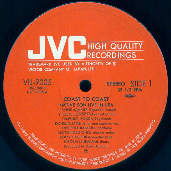 Coast To Coast (Live In USA)