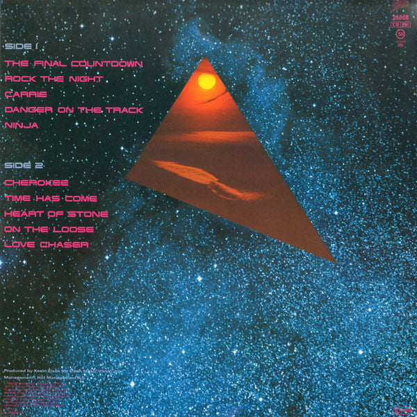 Release: The Final Countdown-Vinyl-Europe-1986-EPC 26808, BFE 40241-1947589