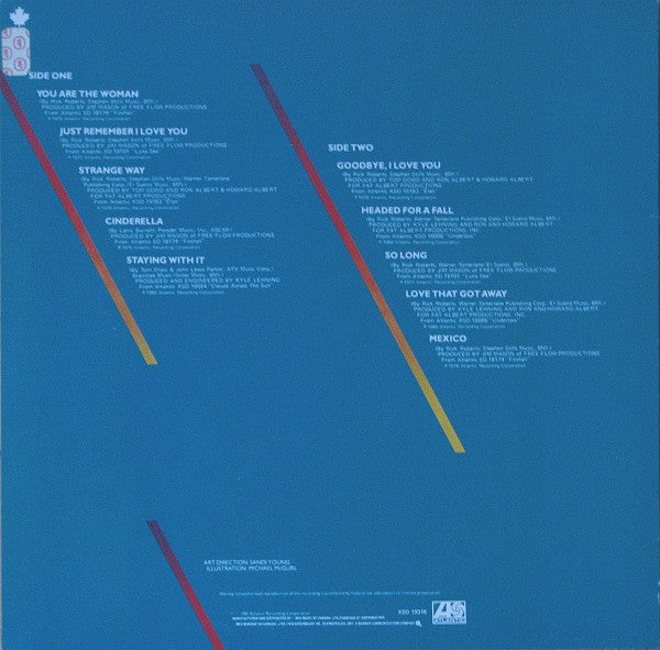 Release: The Best Of Firefall-Vinyl-Canada-1981-XSD 19316-1994193