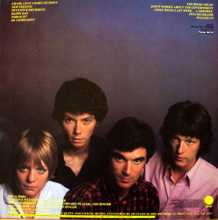 Release: Talking Heads: 77-Vinyl-UK & Europe-None-SR 6036, 56 647, SIR K 56 647-2909083