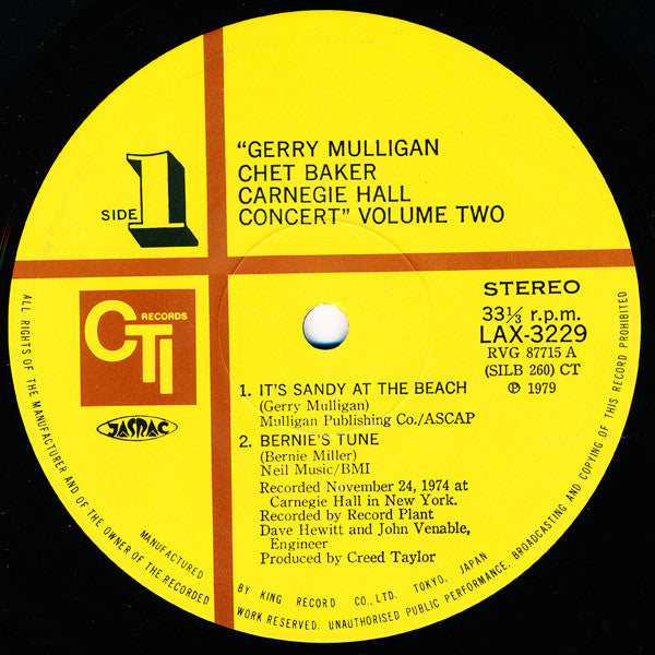 Carnegie Hall Concert Volume 2