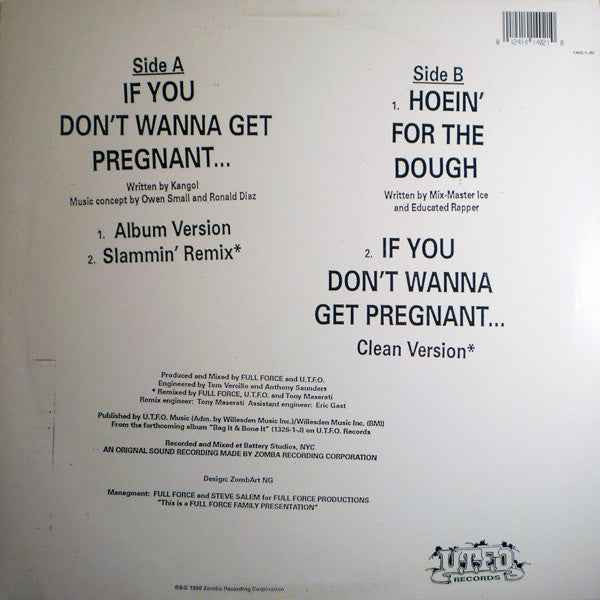 Release: If You Don't Want To Get Pregnant...-Vinyl-US-1990-1402-1-JDAB-1093931