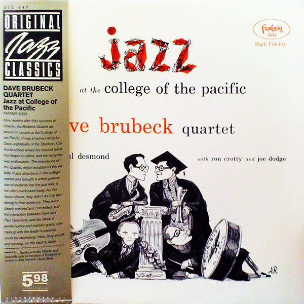 Master Release: Jazz At The College Of The Pacific by The Dave Brubeck Quartet