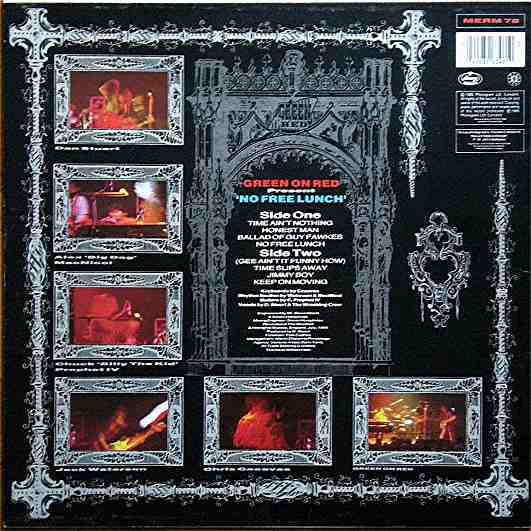 Release: No Free Lunch-Vinyl-UK-1985-MERM 78-1838407