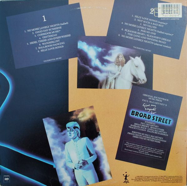 Release: Give My Regards To Broad Street-Vinyl-US-1984-SC 39613, SC 39613-2461285