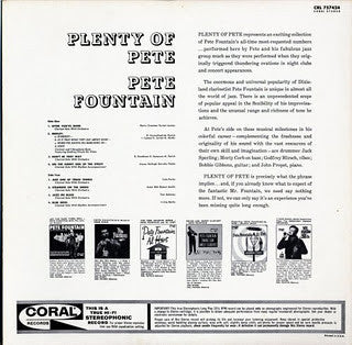 Release: Plenty Of Pete-Vinyl-US-1963-CRL 757424-3298424