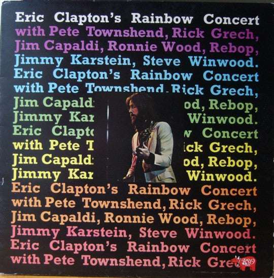 Release: Eric Clapton's Rainbow Concert-Vinyl-UK-1983-SPELP 23, 2394 116-1837307