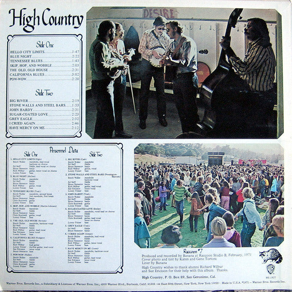 Master Release: High Country by High Country