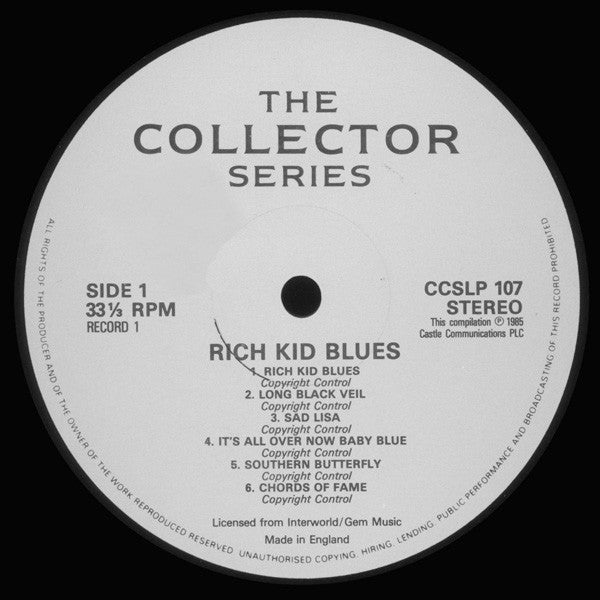 Rich Kid Blues